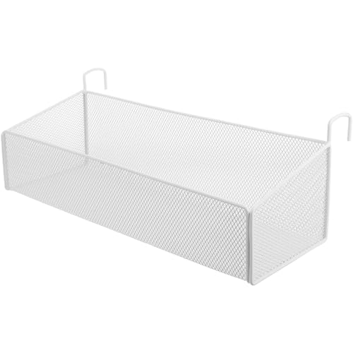 Panier suspendu métal ajouré pour piscine et rangement extérieur