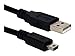 QVS USB Cable, Black (QP2215-06)