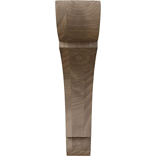 Ekena Millwork Bktw01X08X08Olwa-Case-2 Medium Olympic Wood Wood Brackets, 1 3/4"W X 8"D X 8"H (2-Pack), Walnut #TOP1