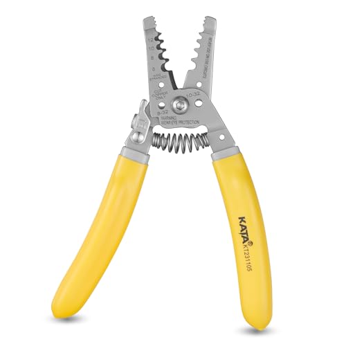 KATA 7 Inch Wire Stripper Wire Cutter Electrical Wire Stripping Tool