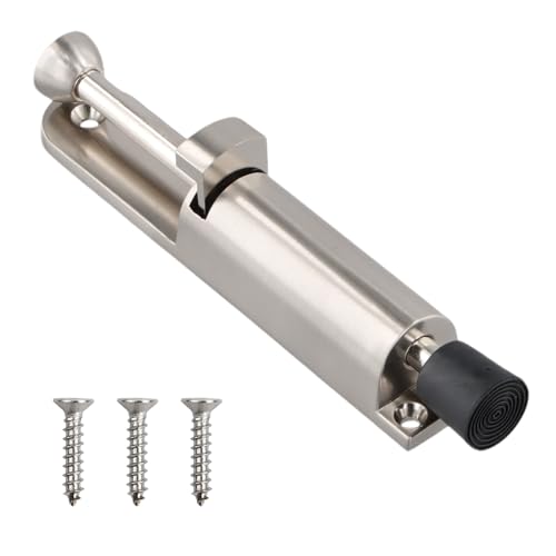 Verstellbarer Türstopper aus Edelstahl Türschloss mit Pedal mit Schutz verstellbarer und rostbeständiger Türstopper Türfeststeller Türhalter