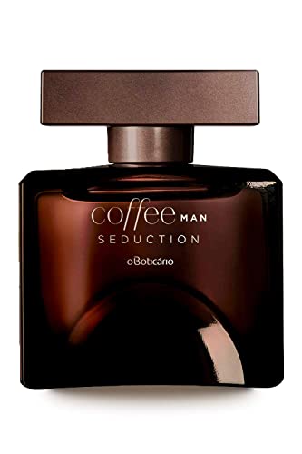 Coffee Man Seduction Eau de Toilette, Long Lasting Cologne for Men, Fresh Wood Fragrance, 3.4 Ounce