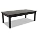 Alera ALEVA7548BK Valencia Series Occasional Table, Rectangle, 47-1/4 x 20 x 16-3/8, Black
