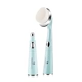 TOUCHBeauty® TB-1581 Nettoyant Visage Sonique 2EN1 avec Massage Anti-âge Contour des Yeux, Etanche, Tête de Brosse à poils Ultra Doux, Nettoyant Exfoliant Visage, élimine les cernes et les poches TOUCHBeauty® TB-1581 Nettoyant Visage Sonique 2EN1 avec Massage Anti-âge Contour des Yeux, Etanche, Tête de Brosse à poils Ultra Doux, Nettoyant Exfoliant Visage, élimine les cernes et les poches