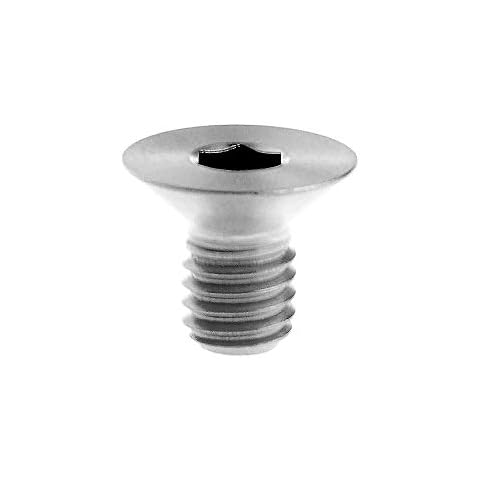 Yaruijia Titan-Bolzen M5 x 10 12 15 20 25 30 mm Senkkopf-Innensechskantschrauben Cover