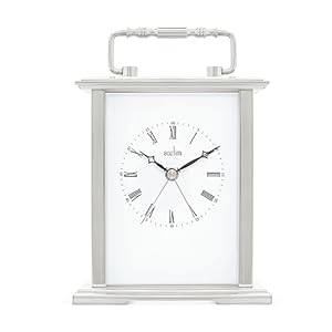 Acctim Gainsborough Zegar Kominkowy Srebrny