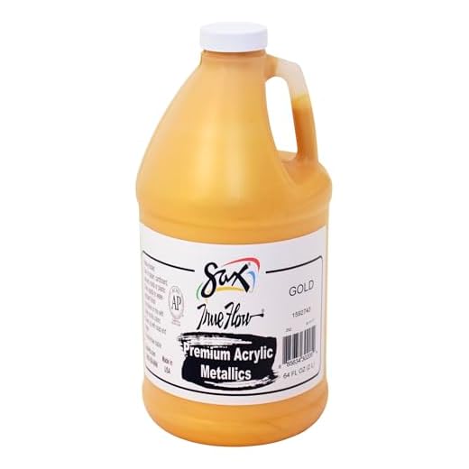 Premium Heavy-Bodied Acrylic Metallic Paint