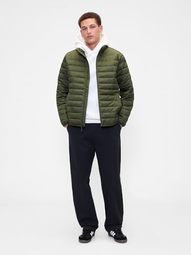 Image of GAP Men's Logo Lightweight Puffer Jacket