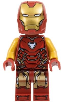 Supereroi Marvel: Iron Man Minifigura - Mark 85 Armatura - Lego - Immagine 1