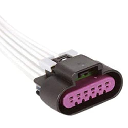 Pigtail multiusos ACDelco pt2712 GM Original Equipment conector negro de cableado 6