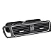 Air Condition Vent Frame Car Dashboard AC Air Vent Grill Fit ，Compatible for Audi Q5 2009 2010 2011 2012 2013 2014 2015 2016 2017 2018(Middle)
