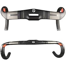 Ultralight Full Carbon Fiber Road Bike Drop Handlebars UD Matting 31.8mm Clamp Diameter 400mm/420mm/440mm Aero Handlebars for Road Racing Bicycles Handle Bar Bicycle Parts