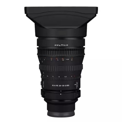 Capuchon objectif Sony FE PZ 28-135mm F4 G OSS protège-lentille noir mat
