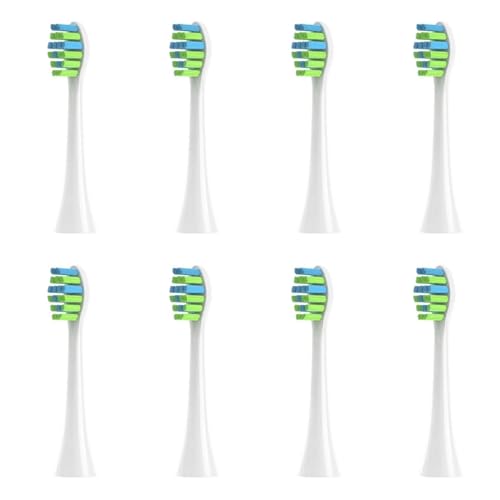 eufeifeiegds 360 T1 360 T1 Y1電動歯ブラシ交換用歯ブラシヘッド、4〜16個(8pcs Whitening)