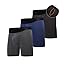 3 Pack - 1 Black, 1 Blue, 1 Dark Gray