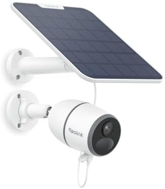 Reolink 3G/4G LTE Überwachungskamera mit SIM-Karte, Personen-/Autoerkennung | 2K 4MP HD Akku Kamera Aussen Ohne WLAN, Videoüberwachung, Kompatibel mit Alexa/Google, 2-Wege-Audio, G