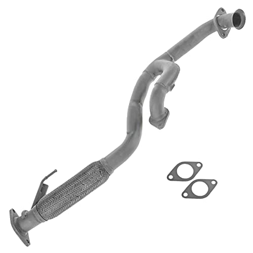 1A Auto Exhaust Flex Pipe & Gaskets Front for Ford Escape Mazda Tribute Mercury Mariner