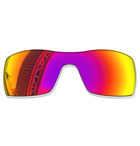 Image of 1.5MM Polarized Replacement Lenses for Oakley Batwolf OO9101 Sunglasses, Anti-Scratch | Perfectly Fit