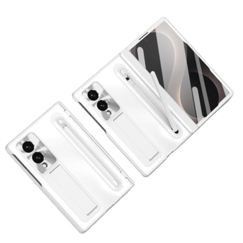 Étui Samsung Galaxy Z Fold 8 blanc mat pour éviter les chutes et rayures