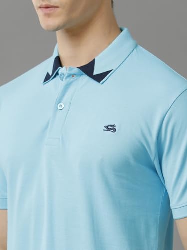 Image of ADRO Mens Polo T Shirt -100% Cotton Polo Tshirt for Men | Solid Polo T-Shirt Regular fit