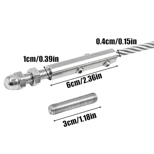 Tensor de cable para barandillas de terraza y zonas de exterior 3