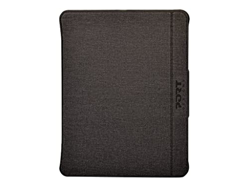 Folio ipad 10.2 Manchester II Port Designs etui protection noir avec support stylet integré