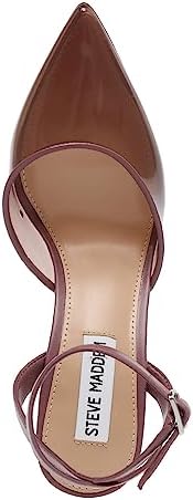 Steve Madden Womens Purple Transparent Ankle Strap Alessi Pointed Toe Stiletto Buckle Pumps Shoes 7 M | Image 2
