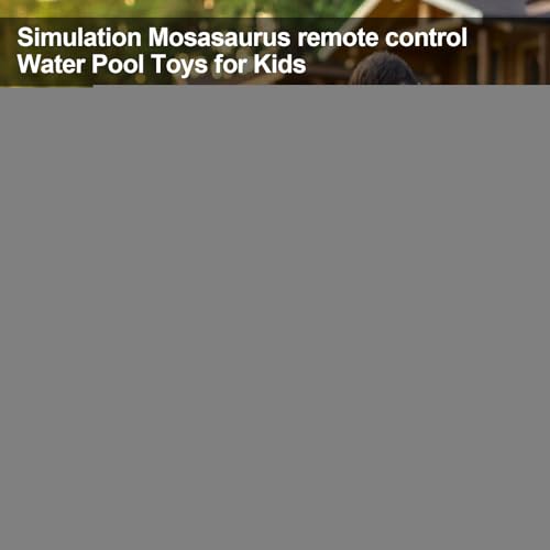 Mosasaurus de plongée télécommandé pour occuper les enfants dans l'eau