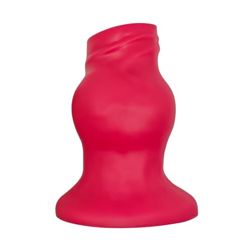 Super Big Hollow Anal Butt Plugs:Hollow Tunnel Liquid Silicone Anal Trainer Sex Toys Anus Dilator Anal Plug Anal Stretcher for Men Women Couples Soft Anal Expander Anal Toys Large Anal Dildo