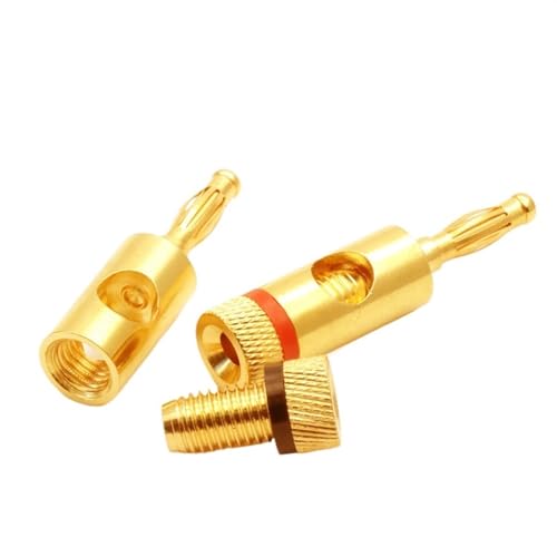Prise banane 4mm en cuivre pour installer votre home cinéma