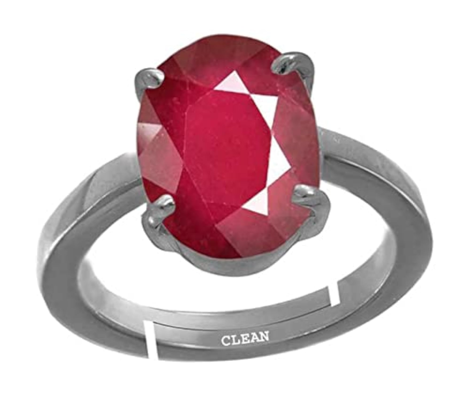 Ruby 4.25 Ratti Adjustable Ring in 925 Sterling Silver