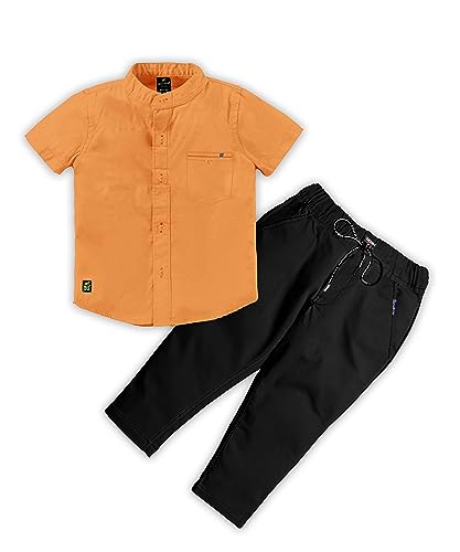 Image of BRUCEWANE Kids Shirt And Trouser Combo Set