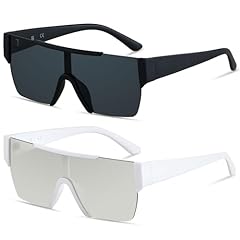 (2pack) Black + Mirror White