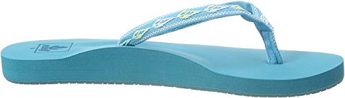 Reef Damen Ginger Zehentrenner, Grün (Triopical Aqua Tqa), 36 EU