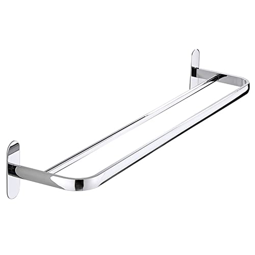 Porte-serviette acier inoxydable mural support serviette sans perçage LWX - 2