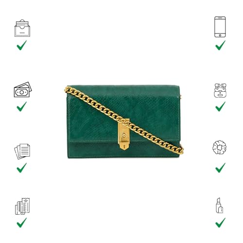 Image of Miraggio Mila Shoulder Clutch Bag With Chain Strap For Party | Clutch Purse For Women