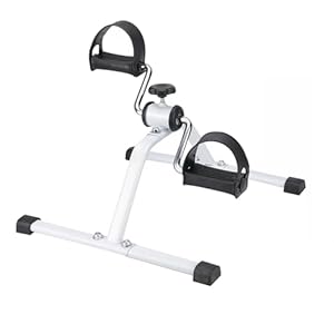 Kabalo Mini Exercise Pedal Bike - Adjustable Resistance Armchair Pedalling Leg Rehab Workout