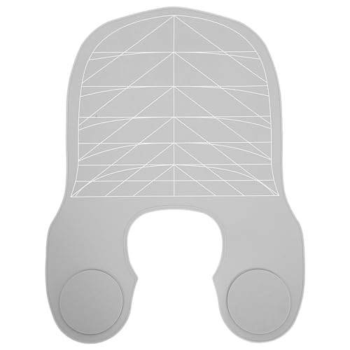 Homoyoyo Capa para Corte de Cabello de Silicona con Cuello Grande y Guía para Salon de Peluquería, Reutilizable para Tintes de Cabello para Mujeres miniatura 1