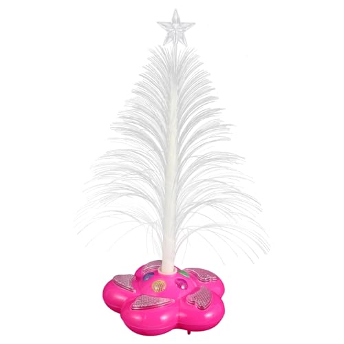 Mipcase Christmas Tree Fiber Optic Led Tree Fiber Optic Night Light No Battery Random Color