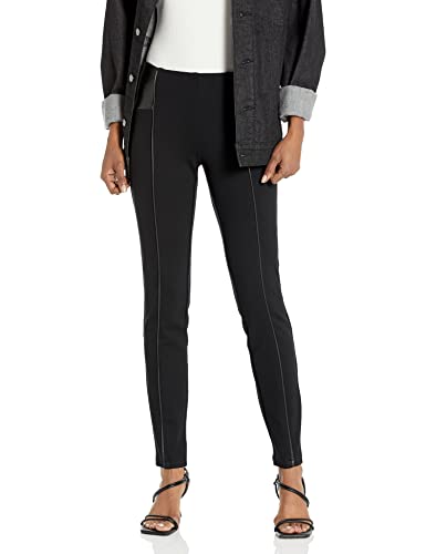 Nanette Nanette Lepore Women's Very Black Miracle Ponte Pant