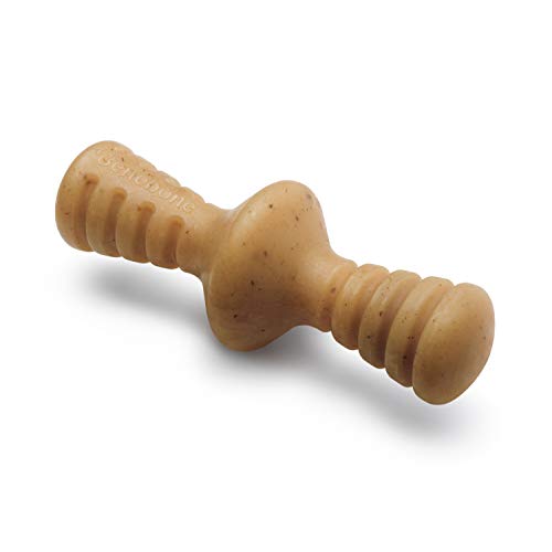 Benebone Zaggler Rolling Dog Chew Toy for Aggressive Chewers, Real Chicken, Made in USA, Medium Benebone Zaggler Rolling Dog Chew Toy for Aggressive Chewers, Real Chicken, Made in USA, Medium
