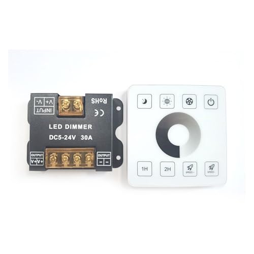 30A86 panel touch light and dark gradient dimming switch single color LED controller 5-24V(Monochrome)