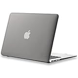 Kuzy AIR 11-inch GRAY/SMOKE Rubberized Hard Case for Apple MacBook Air 11.6