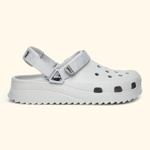Image of YOHO Hacker Clogs for Men | Waterproof Monsoon Footwear & Rainy Shoes | Adjustable Strap Cushioned Sandals