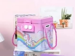 Cartoon Theme Money Bank with Number Lock Password for Kids, Coin Box for Kids, Piggy Bank for Kids, Birthday Return Gifting, Room Decoration, Birthday Return Gift (Unicorn - Pink) (B0DCGQ4R67) Amazon Price History, Amazon Price Tracker