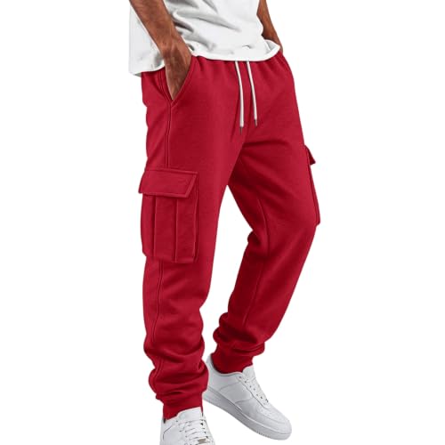 Cargo Joggers Men Baggy High Waisted Pants with Pockets Cargo Joggers - image 1