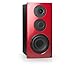 Produktbild Nubert nuVero 60 | Rot/Schwarzer Kompaktlautsprecher | 1 Stück Lowboardbox | High End Lautsprecher für Stereo | HiFi Qualität auf höchstem Niveau | Passive Kompaktbox 3 Wege Technik Made in Germany