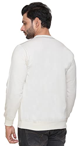Image of SHAUN Men's Fleece Round Neck Sweatshirt (143MNS1 $P Pack of 1)