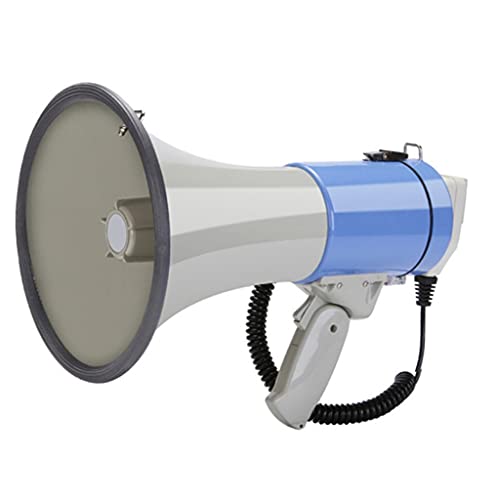 Tweeter de altavoz grabable portátil y megáfono de alta potencia 50W