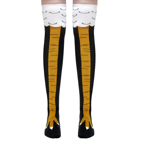BOWTONG Calcetines de pierna de pollo, calcetines de pierna de pollo para mujer, calcetines de pollo, calcetines de pollo para mujer Cover